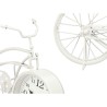 Reloj de Mesa Bicicleta Blanco Metal 42 x 24 x 10 cm (4 Unidades)