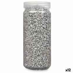 Piedras Decorativas Plateado 2 - 5 mm 700 g (12 Unidades)