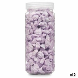 Piedras Decorativas Lila 10 - 20 mm 700 g (12 Unidades)