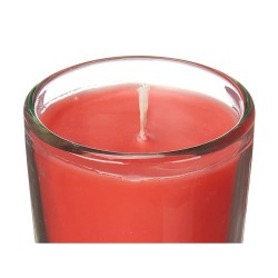 Set de Velas Perfumadas 16 x 6,5 x 11 cm (12 Unidades) Vaso Frutos rojos