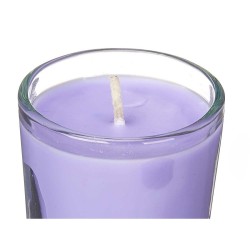 Set de Velas Perfumadas 16 x 6,5 x 11 cm (12 Unidades) Vaso Lavanda