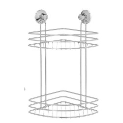 Soporte de Ducha Acero ABS 26 x 39 x 19 cm (6 Unidades)