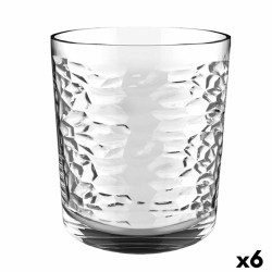 Set de Vasos Quid Urban Stone Transparente Vidrio 360 ml (6 Unidades) (Pack 6x)