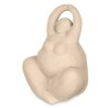 Figura Decorativa Beige Cerámica 14 x 18 x 11 cm (6 Unidades) Mujer Yoga