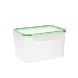 Fiambrera Quid Greenery 2,8 L Transparente Plu00e1stico (4 Unidades) (Pack 4x)