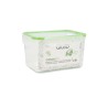 Fiambrera Quid Greenery 2,8 L Transparente Plu00e1stico (4 Unidades) (Pack 4x)