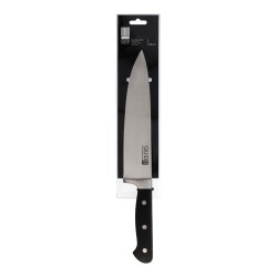 Cuchillo Chef Quid Professional Inox Chef Black Negro Metal 20 cm (Pack 6x)