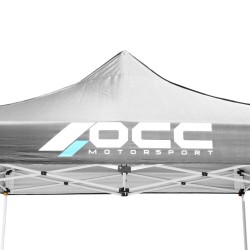 Carpa OCC Motorsport Racing Gris Poliéster 420D Oxford 3 x 3 m