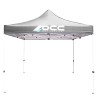 Carpa OCC Motorsport Racing Gris Poliéster 420D Oxford 3 x 3 m