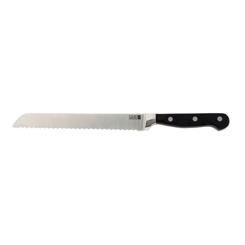 Cuchillo para Pan Quid Professional Inox Chef Black Metal 20 cm (Pack 6x)