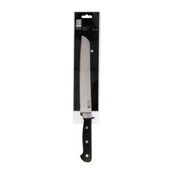 Cuchillo para Pan Quid Professional Inox Chef Black Metal 20 cm (Pack 6x)