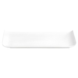 Plato Quid Chef Baguette Ceru00e1mica Blanco (25 x 12 cm) (Pack 6x)