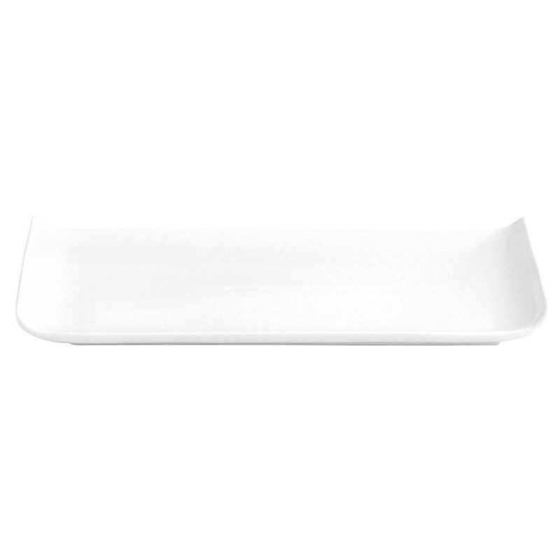 Plato Quid Chef Baguette Ceru00e1mica Blanco (25 x 12 cm) (Pack 6x)