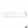 Plato Quid Chef Baguette Ceru00e1mica Blanco (25 x 12 cm) (Pack 6x)