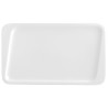 Plato de Postre Quid Chef Ceru00e1mica Blanco 25 x 15 cm (6 Unidades) (Pack 6x)