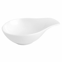 Bol Quid Chef Ceru00e1mica Blanco 11 x 8 cm 12 Unidades