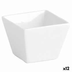 Bandeja de Aperitivos Quid Chef Blanco Ceru00e1mica (12 Unidades) (Pack 12x)