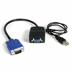 Conmutador VGA con 2 Puertos Startech ST122LE       Negro