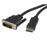 Adaptador DisplayPort a DVI Startech DP2DVIMM6      (1,8 m) Negro 1.8 m