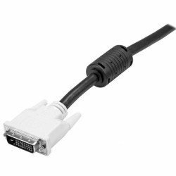 Cable Video Digital DVI-D Startech DVIDDMM3M      Blanco/Negro 3 m