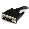 Cable DVI-I a VGA Startech DVIVGAMF8IN     Negro 0,2 m