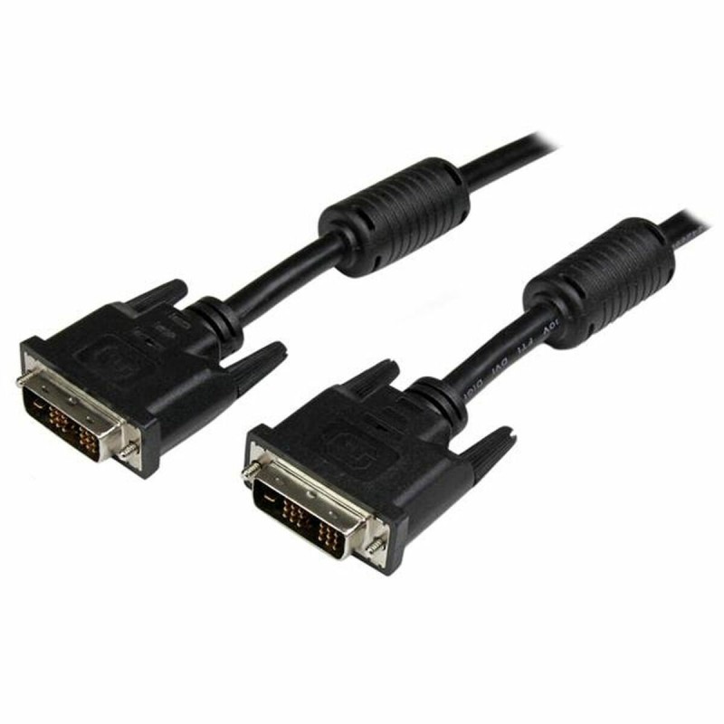 Cable Video Digital DVI-D Startech DVIDSMM2M      (2 m) Negro