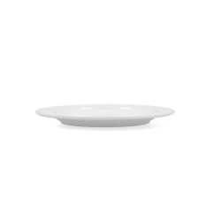 Plato de Postre Bidasoa Glacial Ala Estrch Blanco Ceru00e1mica 20 cm (6 Unidades) (Pack 6x)