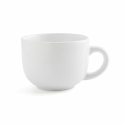 Taza Quid Snow Blanco Ceru00e1mica 400 ml (6 Unidades) (Pack 6x)