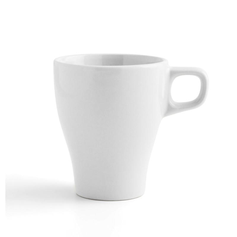 Taza Quid Appila Ceru00e1mica Blanco (28 cl) (Pack 12x)