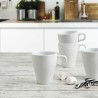 Taza Quid Appila Ceru00e1mica Blanco (28 cl) (Pack 12x)