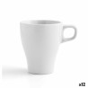 Taza Quid Appila Ceru00e1mica Blanco (28 cl) (Pack 12x)