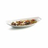 Fuente de Cocina Quid Gastro Ceru00e1mica Blanco (39,5 x 19 x 8 cm) (4 Unidades)