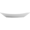 Fuente de Cocina Quid Gastro Ceru00e1mica Blanco (39,5 x 19 x 8 cm) (4 Unidades)