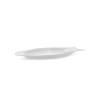 Fuente de Cocina Quid Gastro Ceru00e1mica Blanco (32.5 x 15,5 x 2,5 cm) (Pack 6x)