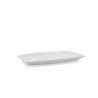 Fuente de Cocina Quid Gastro Ceru00e1mica Blanco (30,5 x 19,5 x 2,5 cm) (Pack 4x)