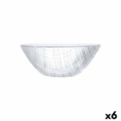 Ensaladera Bidasoa Ikonic Transparente Vidrio (15,5 cm) (Pack 6x)