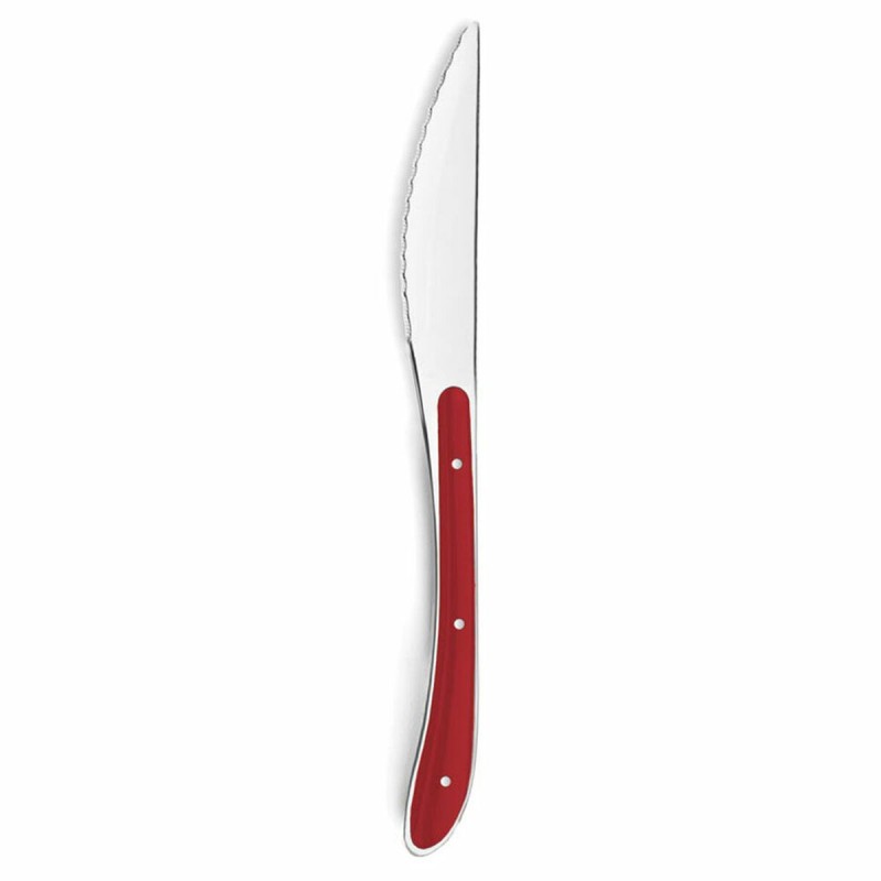 Cuchillo de Mesa Amefa Bistro Metal Bicolor (23 cm) (Pack 6x)