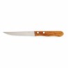 Cuchillo para Carne Amefa Steak Madera Acero Metal 12 Unidades 20,5 cm (Pack 12x)