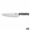 Cuchillo Chef Richardson Sheffield Artisan Negro Metal 20,5 cm (Pack 6x)