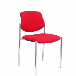 Silla de Recepción Villalgordo P&C BALI350 Símil Piel Rojo