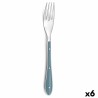 Tenedor Amefa Bistro Metal Bicolor 20,7 cm (Pack 6x)