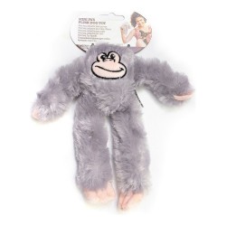 Peluche para perros Gloria Iwazaru 11 x 44 x 45 cm Mono Gris