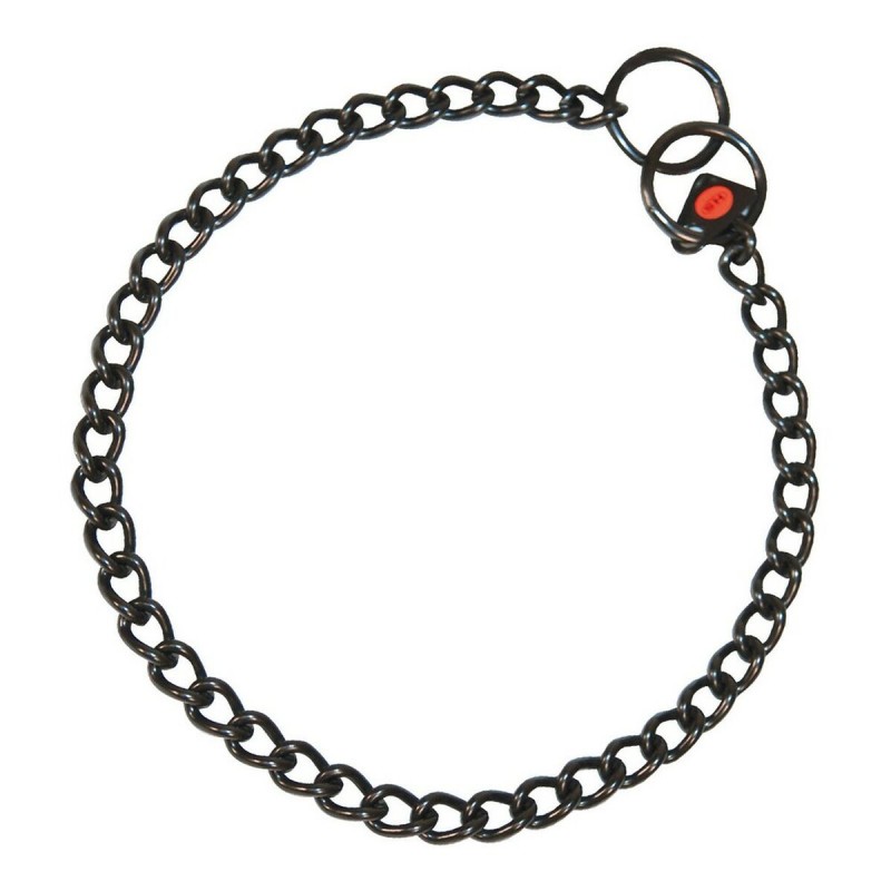 Collar para Perro Hs Sprenger Negro 2,5 mm Eslabones Corto (50 cm)