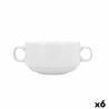 Tazas para Consomu00e9 Bidasoa Glacial Blanco 300 ml (6 Unidades) (Pack 6x)