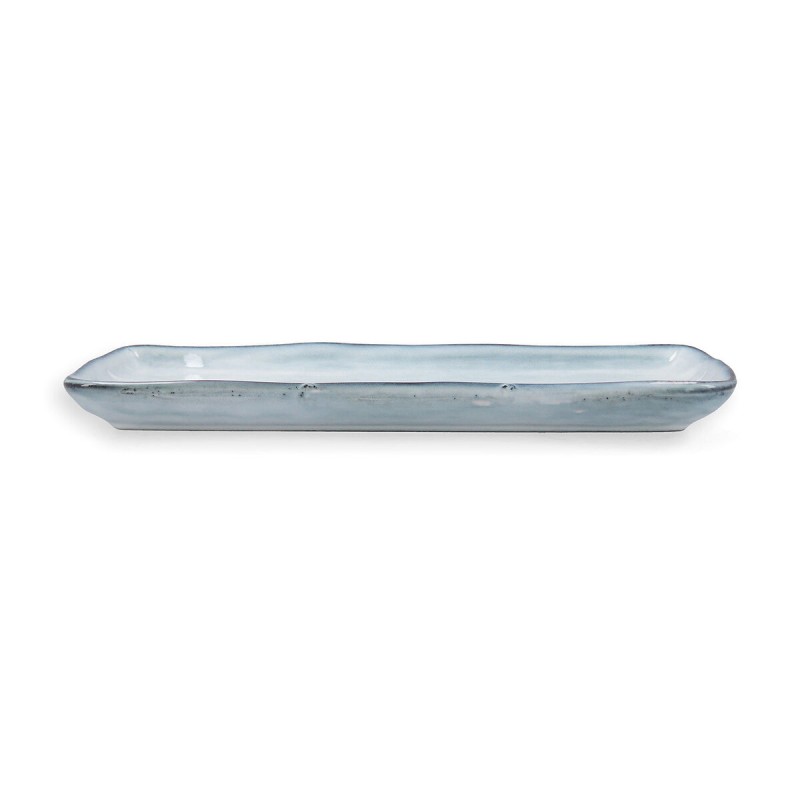 Fuente de Cocina Quid Boreal Azul Ceru00e1mica 28 x 14 cm (4 Unidades) (Pack 4x)