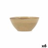 Bol Bidasoa Ikonic Ceru00e1mica Marru00f3n (15,8 x 15 x 7 cm) (Pack 6x)