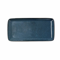 Fuente de Cocina Bidasoa Ikonic Ceru00e1mica Azul (28 x 14 cm) (Pack 4x)