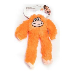 Peluche para perros Gloria Kikazaru 11 x 44 x 45 cm Mono Naranja