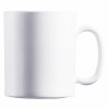 Taza Luminarc Evolutions Blanco Vidrio 320 ml (6 Unidades) (Pack 6x)