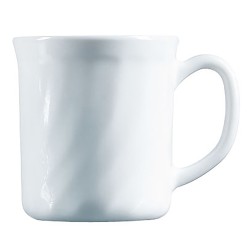 Taza Luminarc Trianon Blanco Vidrio 290 ml (6 Unidades) (Pack 6x)